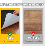 Sycoodeal Office Chair Mat for Hardwood Floor, Office Computer Gaming Chair Mat - Image 3