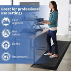 UKISS 9/10"" Extra Thick Cushioned Anti Fatigue Kitchen Mat, Waterproof High - Image 7