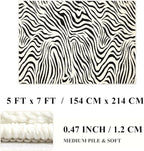 YIHOUSE 5×7 Ft Area Rugs for Living Room: Modern Washable Rug - Image 8