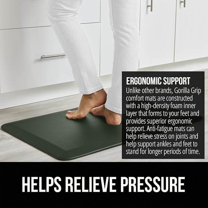 GORILLA GRIP Comfortable Cushioned Kitchen Mats - Image 3
