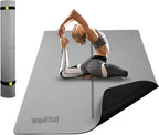 Gogokiwi Large Yoga Mat – 1/4" & 1/2" Thick Exercise Mats by Gogokiwi