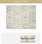 Srugn Washable Rugs 8x10 Area Rugs - Image 2