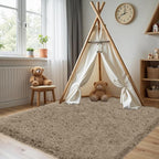 4x6 Area Rug for Living Room, Ultra Soft Fluffy Shag Rugs for Bedroom, Non-Slip - Image 3