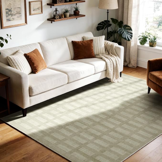Washable Area Rugs 5'x7', Ultra Soft Carpet - Image 8