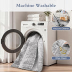 6x9 Area Rugs for Living Room Non Slip Machine Washable Rug Distressed Abstract - Image 6