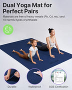 YOTTOY Large Yoga Mat, Extra Wide TPE Exercise Mat, Non-Slip Workout Mat - Image 5