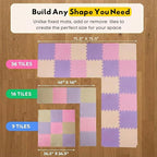 MioTetto Baby Play Mat, Comfortable Playtime Mat – Portable Foam Floor Tiles - Image 2