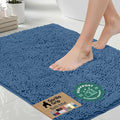 GORILLA GRIP Bath Rug Mat 48x17, Thick Soft Absorbent Chenille, Quick Dry by Unknown