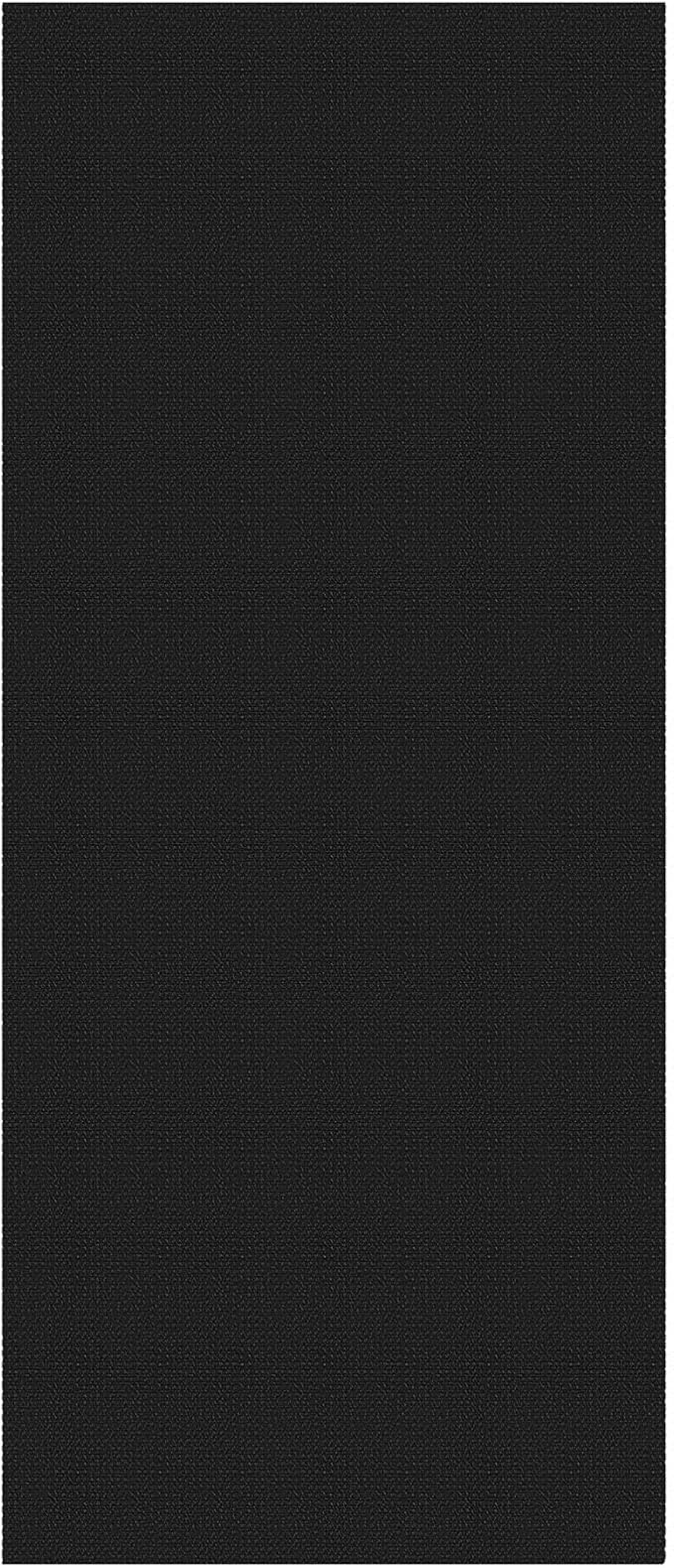 KOZYFLY Black 3x7 Washable Kitchen Runner Rug, Non Slip Wide Runners - Image 9