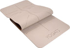 YOGATI® Yoga Mat with Strap with Alignment Lines. Home Workout Mat - Image 4