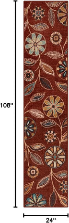 Maples Rugs Reggie Floral Runner Rug - Image 2