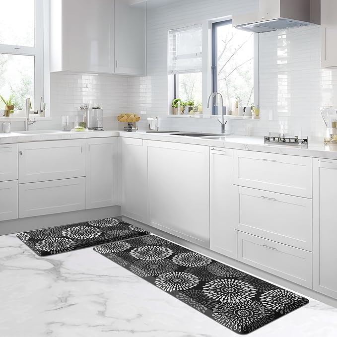 LuxStep Kitchen Mats for Floor, 0.47 inch Thicker Cushioned Rug Anti-Fatigue - Image 4