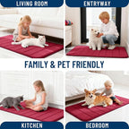 OLANLY Memory Foam Long Bathroom Rugs Runner 44x20, Super Soft Absorbent Bath - Image 9