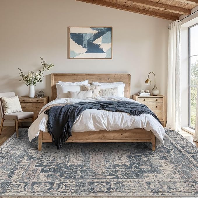 Rugxara 8x10 Area Rugs for Living Room Bedroom, Large Washable Rug, Non Slip & - Image 4