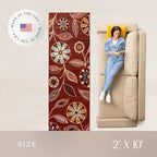 Maples Rugs Reggie Floral Runner Rug - Image 4