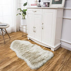 EasyJoy Ultra Soft Fluffy Shaggy Area Rug Faux Fur Rug Chair Cover Seat Pad - Image 4