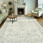 Rugxara 6x9 Washable Area Rug for Living Room, Vintage Large Boho Rugs for - Image 2