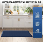 Mattitude Kitchen Mat Cushioned Anti-Fatigue Floor Mat Water Resistant Non-Slip - Image 7