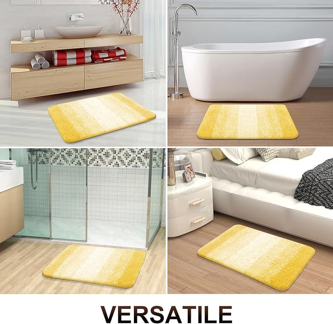 OLANLY Large Bathroom Rugs Mat 54x24, Extra Soft Absorbent Microfiber Bath Rugs - Image 6