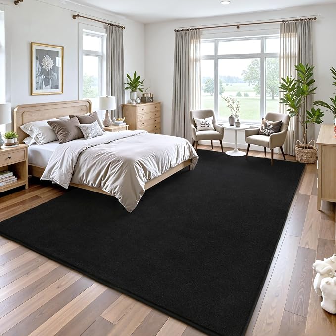 Keeko 7x10 Area Rugs for Living Room, Soft Modern Bedroom Large Rugs Indoor Non - Image 4