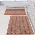 H.VERSAILTEX 2 Piece Set Bathroom Rugs Bath Mats Sets Super Absorbent Chenille by HVERSAILTEX