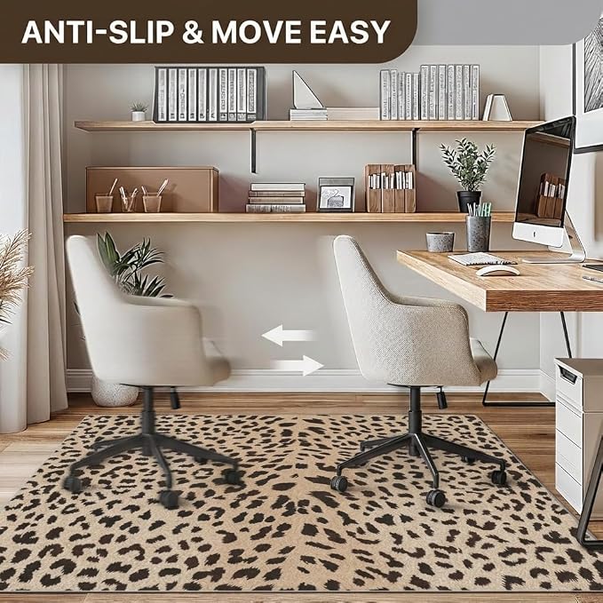 36"x48" Office Chair Mat for Hardwood Tile Floor, Under Desk Carpet Protector - Image 4