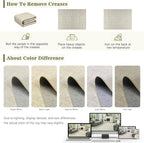 DCX 6x9 Beige Rug, Kid & Pet Friendly - Image 4
