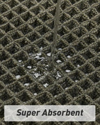 Upgraded Waffle Bath Mat Set of 2, Super Absorbent Non Slip Bath Mats - Image 3