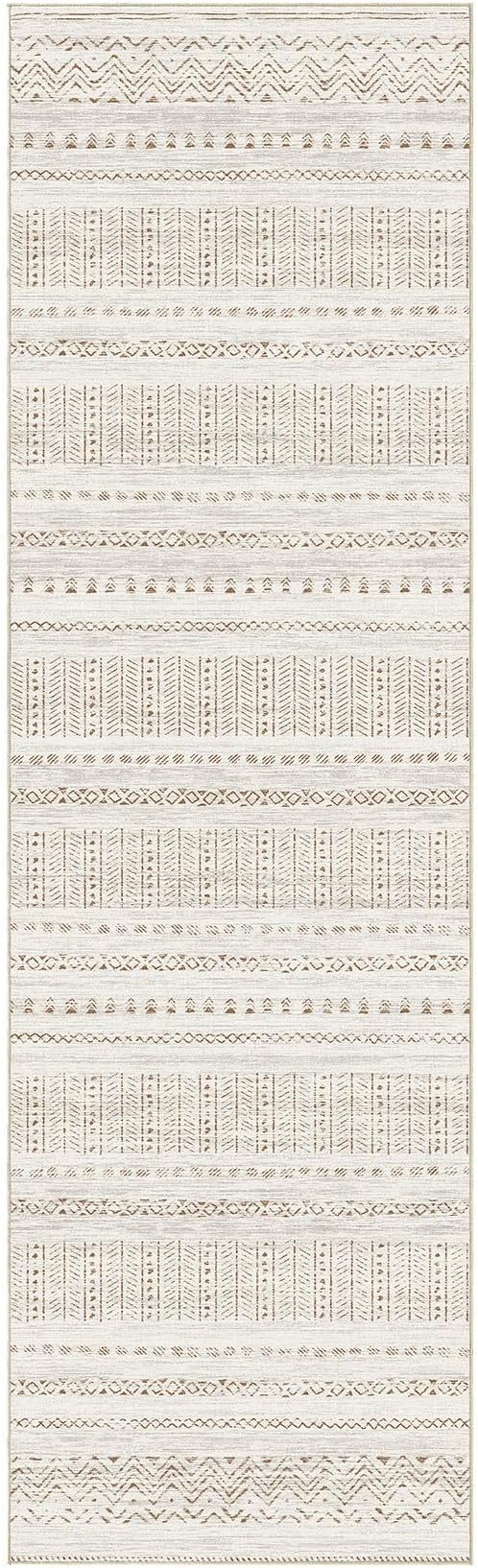 cotiled Hallway 2.6x8 Runner Rugs: Washable Boho Rugs - Image 8
