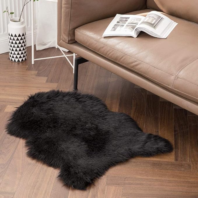 MIULEE Fluffy Rug Soft Shaggy Faux Fur Area Rug Luxury Plush Sheepskin Carpet - Image 6