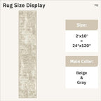 Soalmost Runner Rug 2x10 Washable Non-Slip Hallway Runner Rugs - Image 5