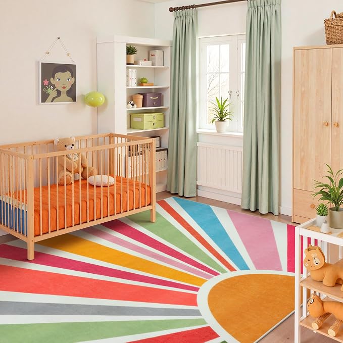 STARUIA Sun 8x10 Washable Area Rugs - Image 2