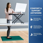 KitchenClouds Kitchen Mat Cushioned Anti Fatigue Rug 17.3"x28" Water Resistant - Image 4