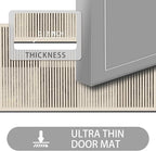 Ultra Thin Door Mat Indoor Entrance, 1/10 in Thin Door Mats - Image 2