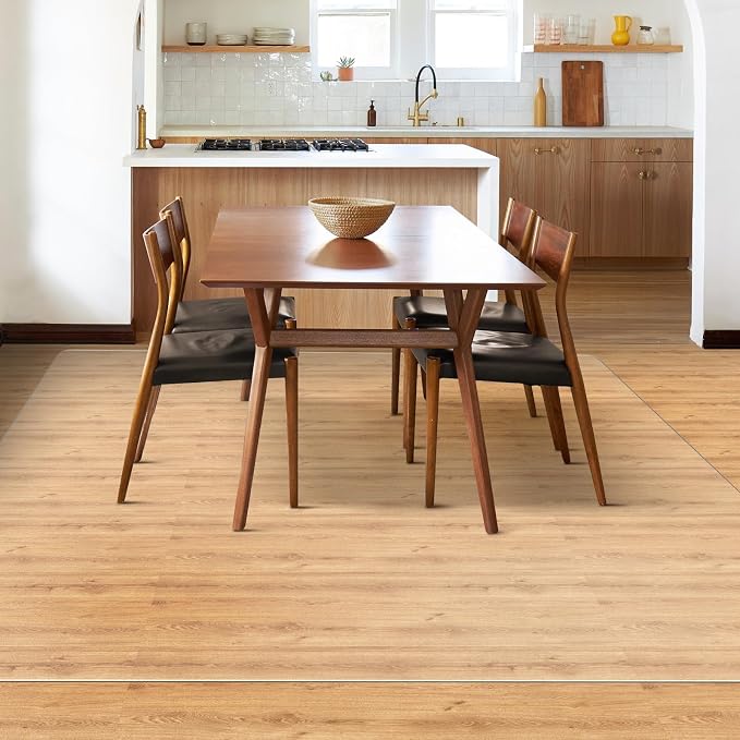 Plastic Floor Mat for Home, Non-Slip Area Rug for Dining Room, Vinyl Floor - Image 8