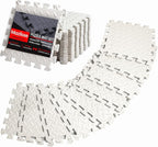 Gym Flooring for Home Gym, 12.6"x12.6"x0.4" EVA Exercise Mats, Puzzle Floor Mat - Image 8
