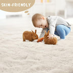 LOCHAS Ultra Soft Indoor Modern Area Rugs 2' x 4', Fluffy Living Room Carpets - Image 7