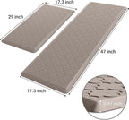 Kitchen Mat Cushioned Anti-Fatigue Floor Mat Water Resistant Non-Skid Ergonomic - Image 2