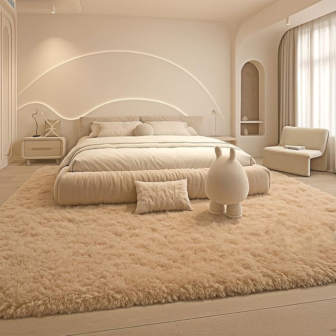 Fluffy Plush Shag Rug 5x7, Ultra Soft Rug - Image 4
