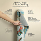 2x3 Washable Throw Rugs for Entryway: Door Mat Indoor Entrance Small Area Rug - Image 4