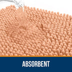 OLANLY Large Bathroom Rugs 40x32, Extra Soft Absorbent Chenille Bath Rugs - Image 4