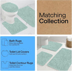 GORILLA GRIP Bath Rug Mat 36x24, Soft Absorbent Chenille, Quick Dry Microfiber - Image 8