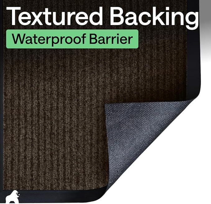 GORILLA GRIP Waterproof Traffic Guard Door Mat, Heavy Duty Entryway Mats - Image 6