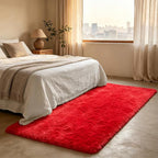 Shag Runner Rug for Bedroom Living Room 2x6 Upgrade Non-Slip Fluffy Soft - Image 3