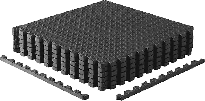 CAP Puzzle Exercise Mats | 3/4” Thick EVA Interlocking Foam Tiles by CAP