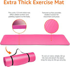 Amazon Basics Extra Thick Exercise Yoga Mat - Image 4