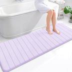 OLANLY Memory Foam Long Bathroom Rugs Runner 70x24, Super Soft Absorbent Bath by OLANLY