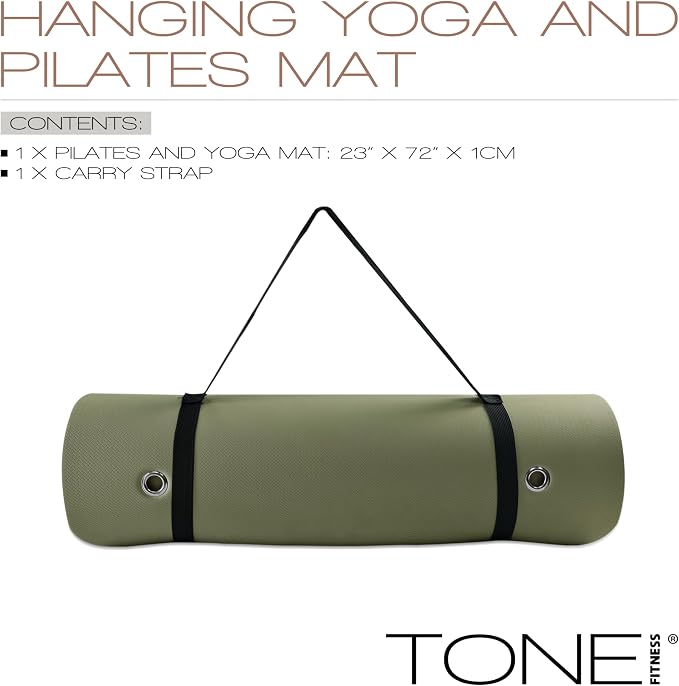 TONE Fitness Hanging Yoga Mat, Pilates Mat, Exercise Mat - Image 3