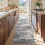 2x6 Ft Washable Runner Rug, Non-Slip Low Pile Hallway Kitchen Area Rug - Image 4