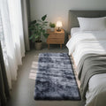 Fluffy Rug Shag Area Rug, Mottling Dark Grey 2x4 Area Rugs by Yongyangjuxi